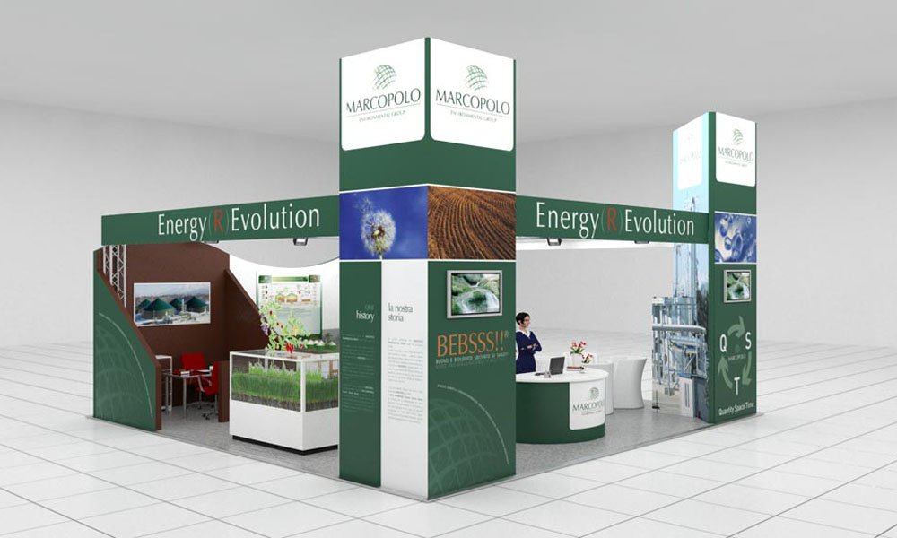 Visual allestimento stand Marco Polo - Copro s.r.l. (2010) #2